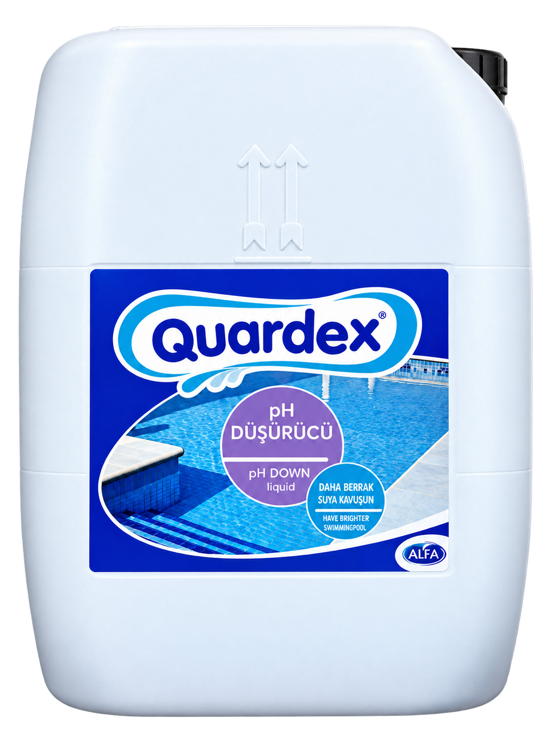 Quardex pH Düşürücü serisi ambalaj görseli