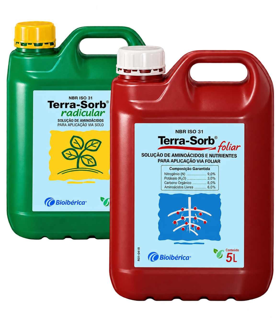 Terra-Sorb Foliar Plus serisi ambalaj görseli